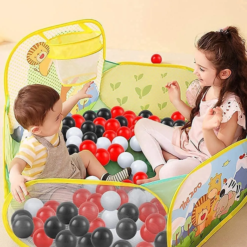 Ball Pit Balls Plastic Balls for Ball Pit Phathalate Free BPA Free Plastic Balls 100pcs 2.2" Set for Toddlers for Play Tent Tunnel