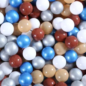 Ball Pit Balls Plastic Balls for Ball Pit Phathalate Free BPA Free Plastic Balls 100pcs 2.2" Set for Toddlers for Play Tent Tunnel