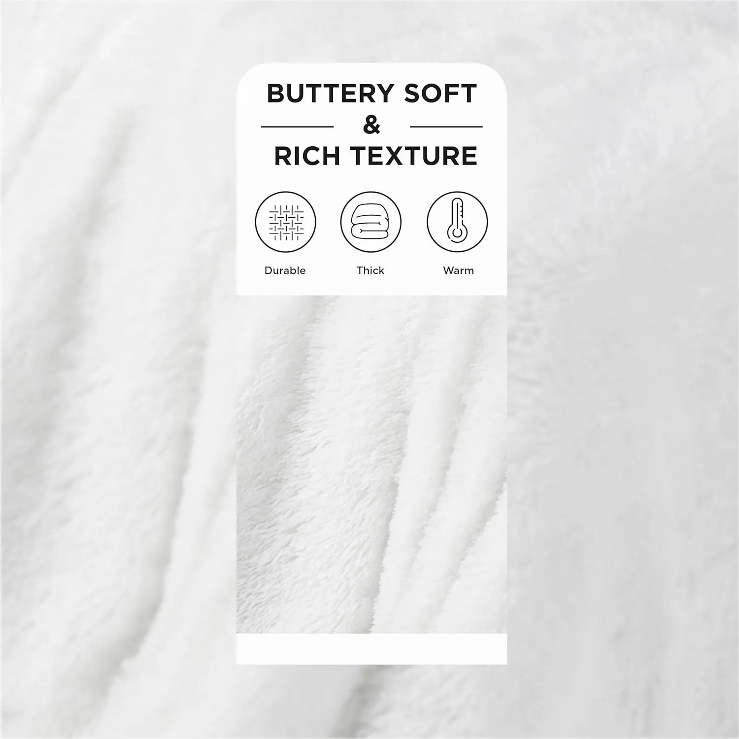 Bedsure Fluffy White Throw Blanket Gifts for Women, Men, Soft Fleece Cozy Fuzzy Sherpa Plush Warm Minky Thick Faux Fur Throws for Couch, Bed, White Decor Spring Blanket Gifts for Mom Dad, 50x60