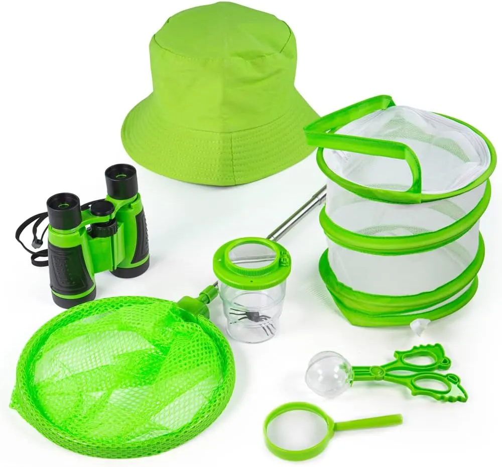 Bigjigs Toys, Kids Explorer Set, Outdoor Toys, Bug Hunting Kits for Children, Explorer Kit Toys for Kids, Bug Catcher, Kids Bug Explorer Kit, Bug Kits for Children
