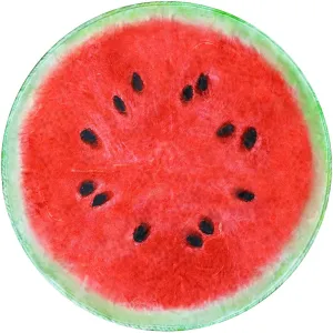 Bnuitland 71 Inches Watermelon Funny Throw Blanket, 300 GSM Giant Realistic Novelty Fruit Print Blanket Gift for Adults and Kids, Super Soft Flannel Throw for Sofa,Bed,Travel