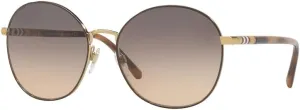 BURBERRY BE3094 Round Sunglasses for Women   BUNDLE With Designer iWear Eyewear Kit