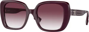 BURBERRY Helena BE4371 Square Sunglasses for Women   BUNDLE With Designer iWear Complimentary Eyewear Kit