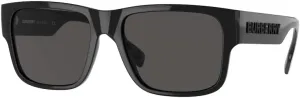 BURBERRY Knight BE4358 Square Sunglasses for Men   BUNDLE With Designer iWear Eyewear Kit