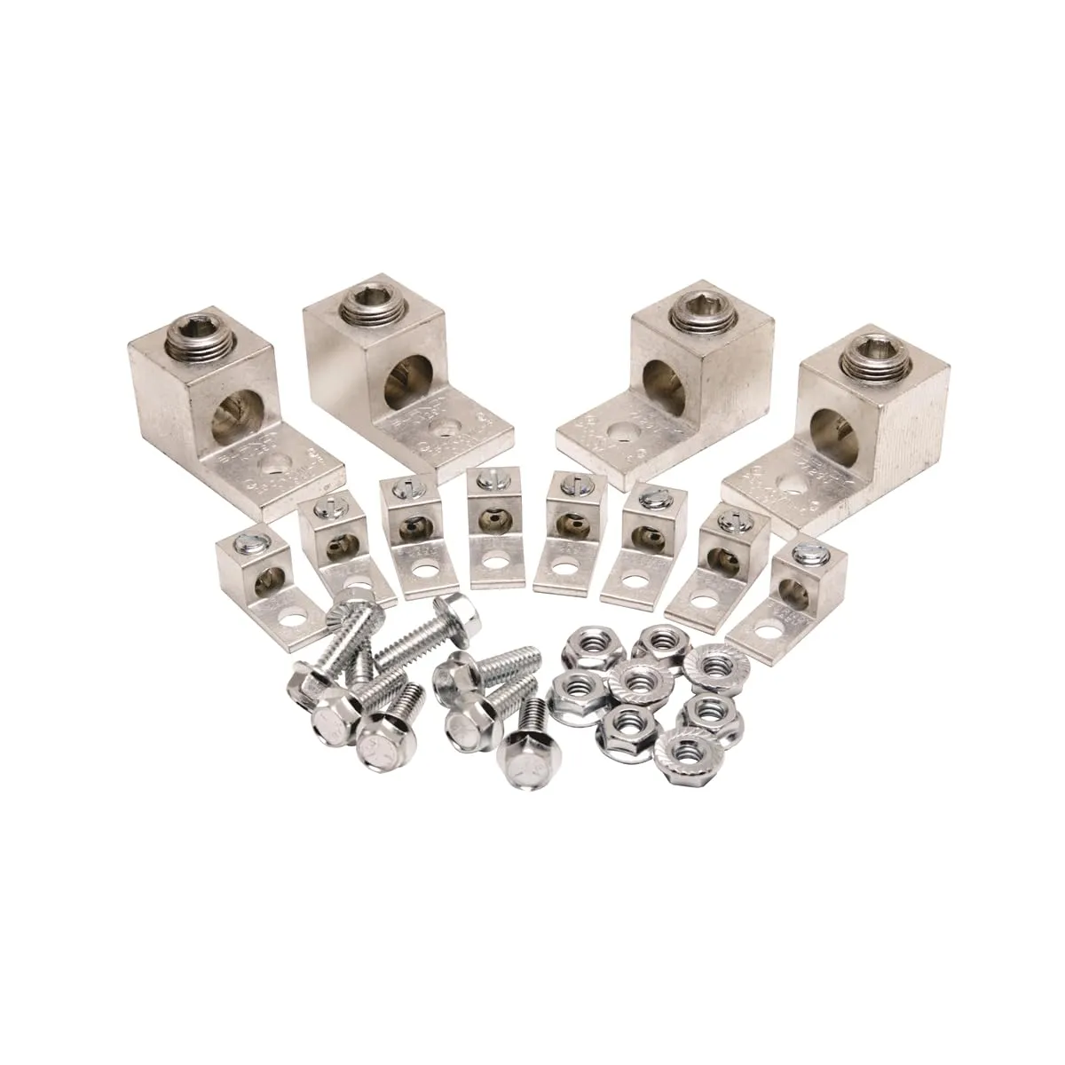 Burndy KAU-KIT-2 Transformer Lug Kit High Strength Aluminum Alloy