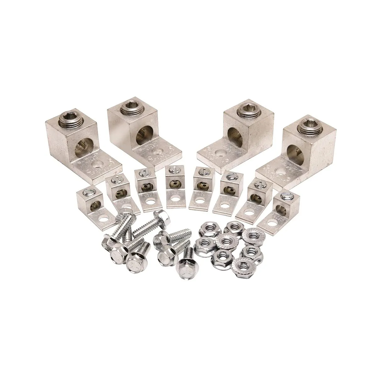 BURNDY KAUKIT1 Transformer Lug Kit, 28 Pieces, for Use with 15 to 45 kVA 3-Phase, 15 to 37.5 kVA 1-Phase Transformer