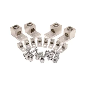 BURNDY KAUKIT1 Transformer Lug Kit, 28 Pieces, for Use with 15 to 45 kVA 3-Phase, 15 to 37.5 kVA 1-Phase Transformer