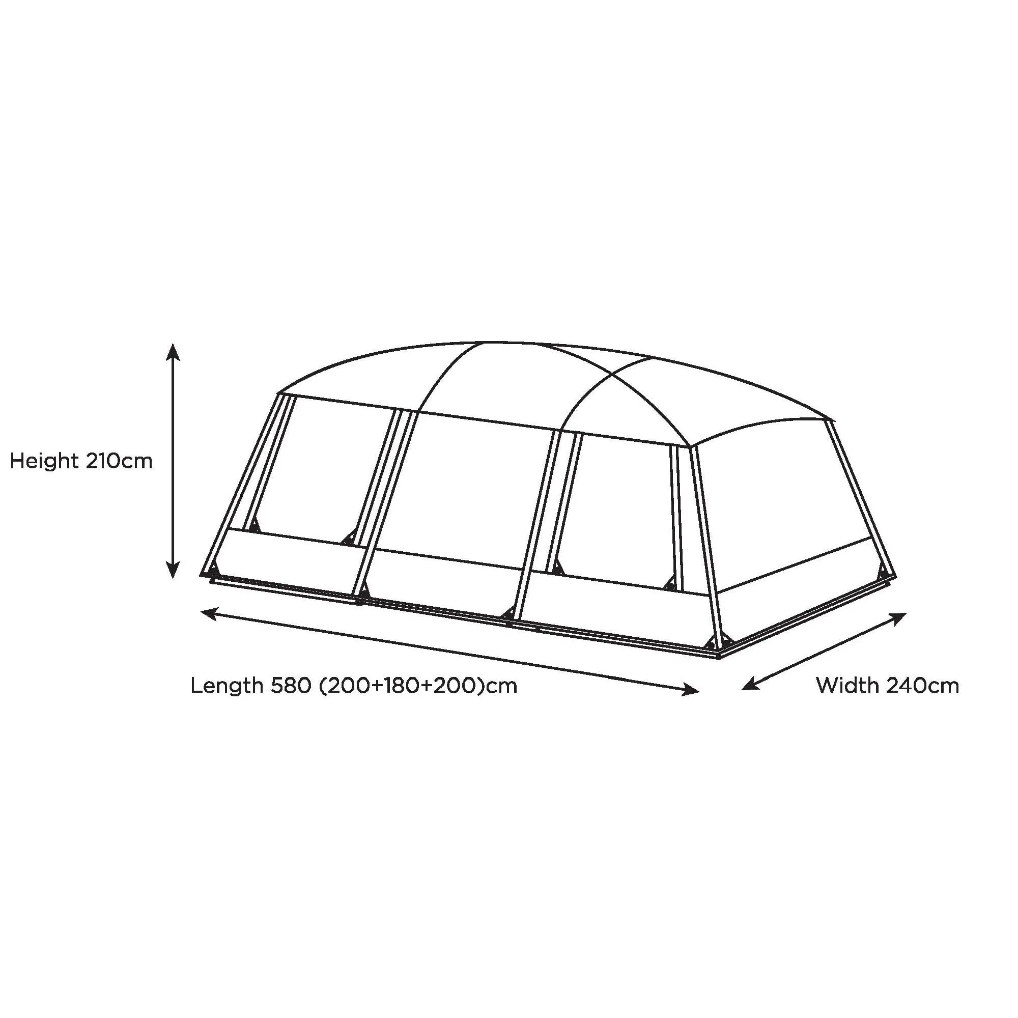 Cabin 10 Person Tent