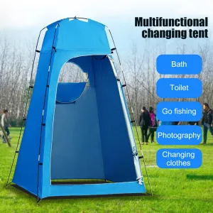 Camping Tent Household Privacy Folding Waterproof Up Movable Sun