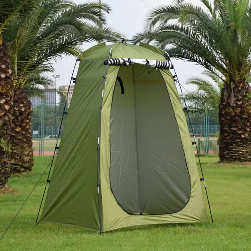 Camping Tent Household Privacy Folding Waterproof Up Movable Sun