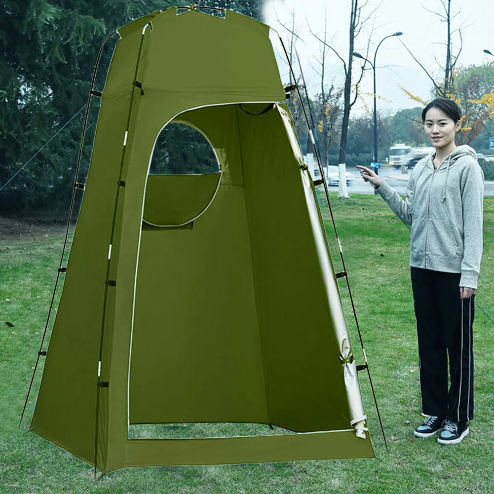 Camping Tent Household Privacy Folding Waterproof Up Movable Sun
