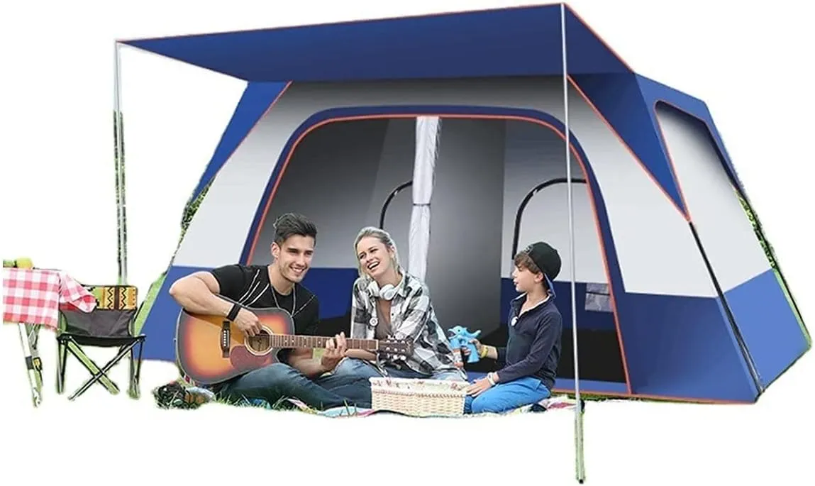 Camping Tent, Sunshade Tent,Camping Tents Shelters,4 Season Tents Big Family Shelter for 4-8 Person Backpacking Beach Picnic