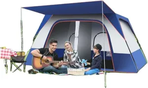 Camping Tent, Sunshade Tent,Camping Tents Shelters,4 Season Tents Big Family Shelter for 4-8 Person Backpacking Beach Picnic