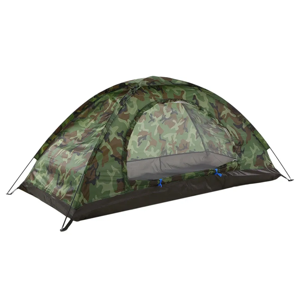 Camping Tent - Waterproof, Windproof, UV Sunshade Canopy for 1/2 Person