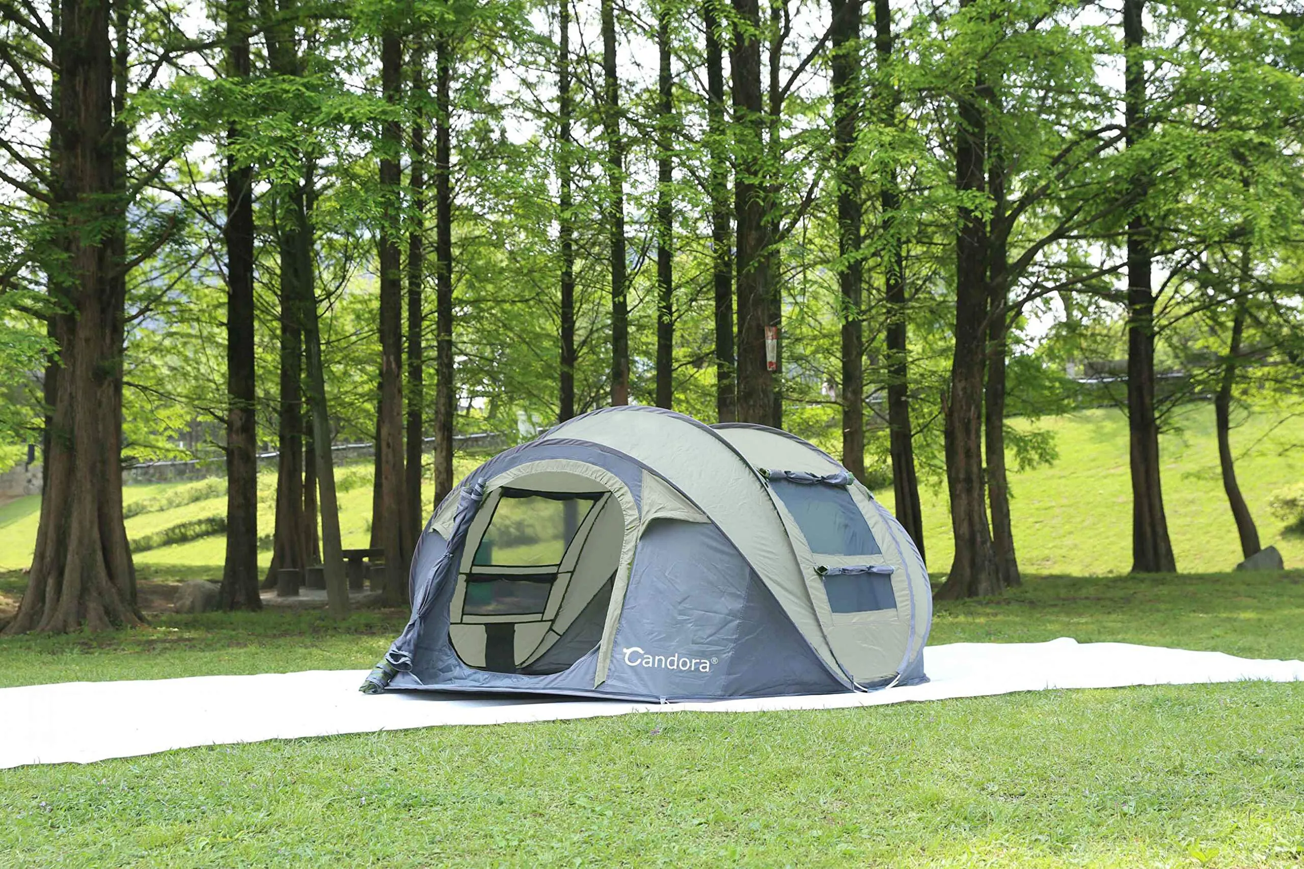 Candora Speed Open Tent Outdoor 4-6 People Fully Automatic Luxury Field Camping Family Tent