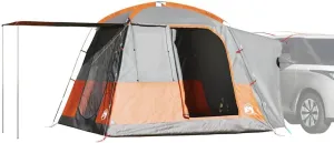 Car Tent 4-Person Grey and Orange Waterproof10,45KG
