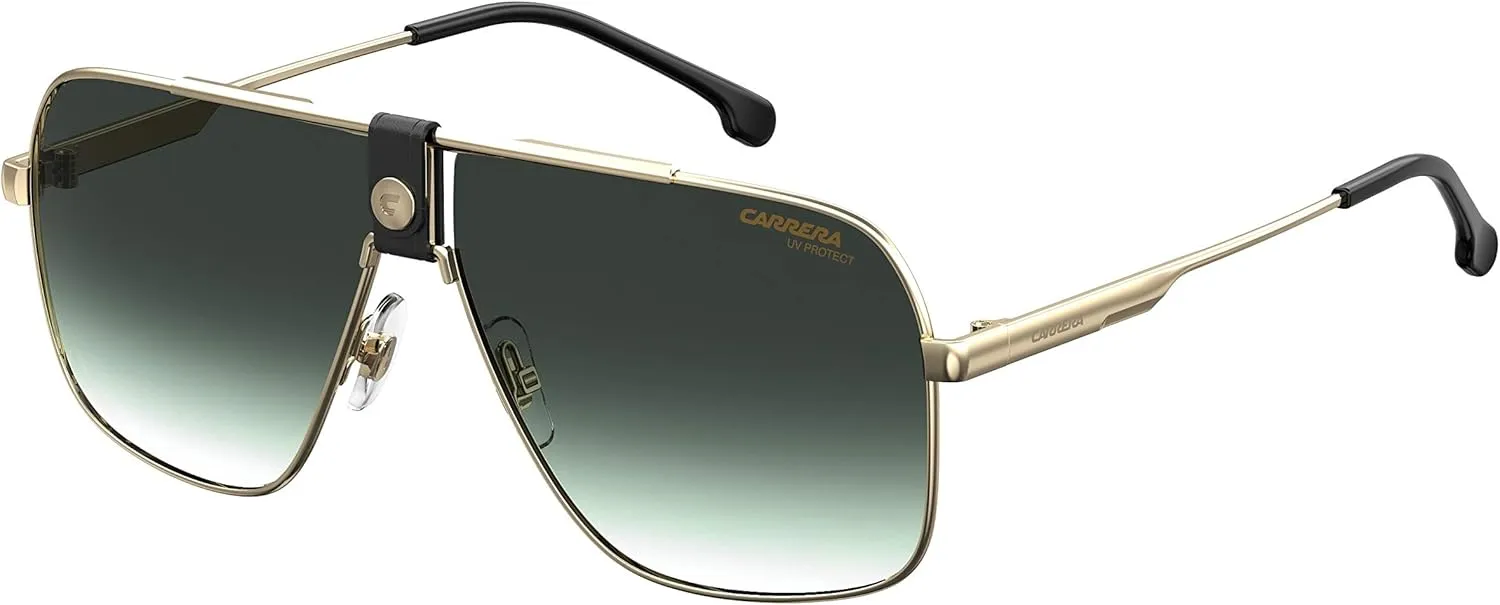 Carrera 1018/S Square Sunglasses For Men For Women   BUNDLE with Designer iWear Eyewear Care Kit