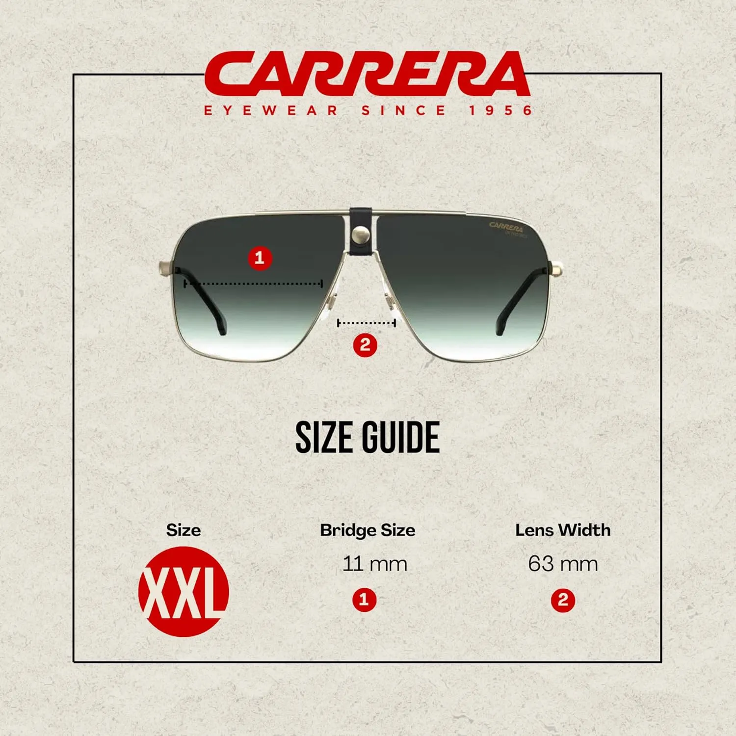 Carrera 1018/S Square Sunglasses For Men For Women   BUNDLE with Designer iWear Eyewear Care Kit