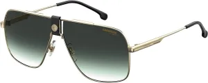 Carrera 1018/S Square Sunglasses For Men For Women   BUNDLE with Designer iWear Eyewear Care Kit