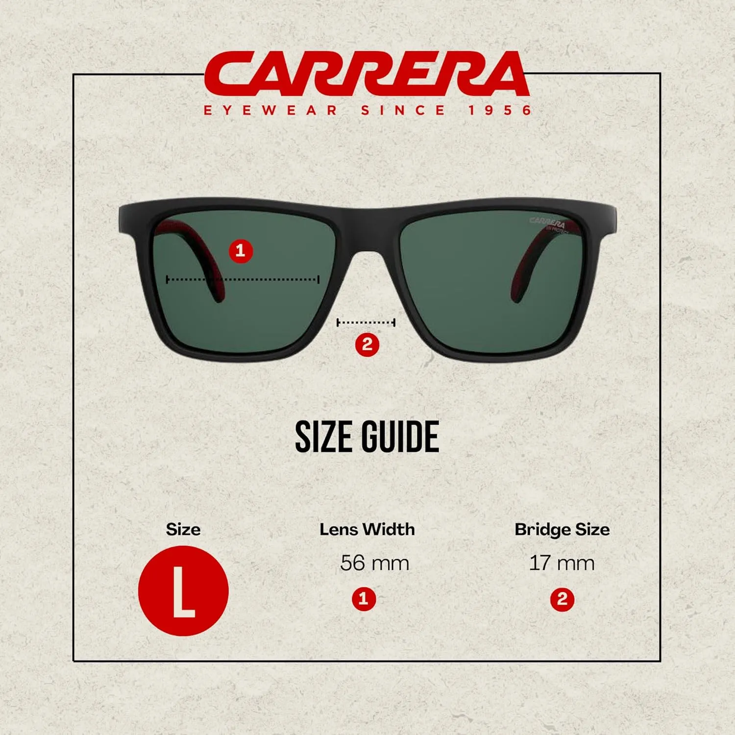 Carrera CA5047/S Plastic Rectangular Sunglasses For Men For Women   BUNDLE With Designer iWear Complimentary Eyewear Kit