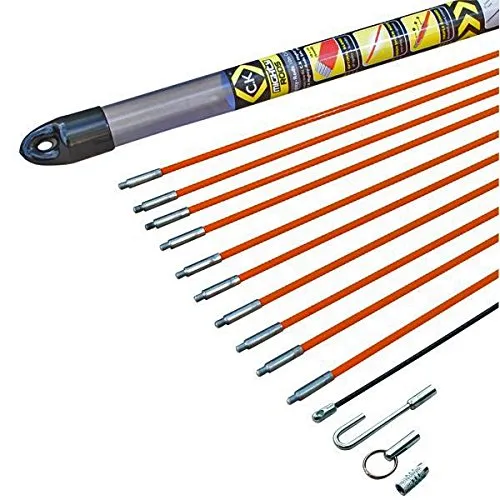 Ck Tools Mighty Rod 10M Cable Rod Set - T5410