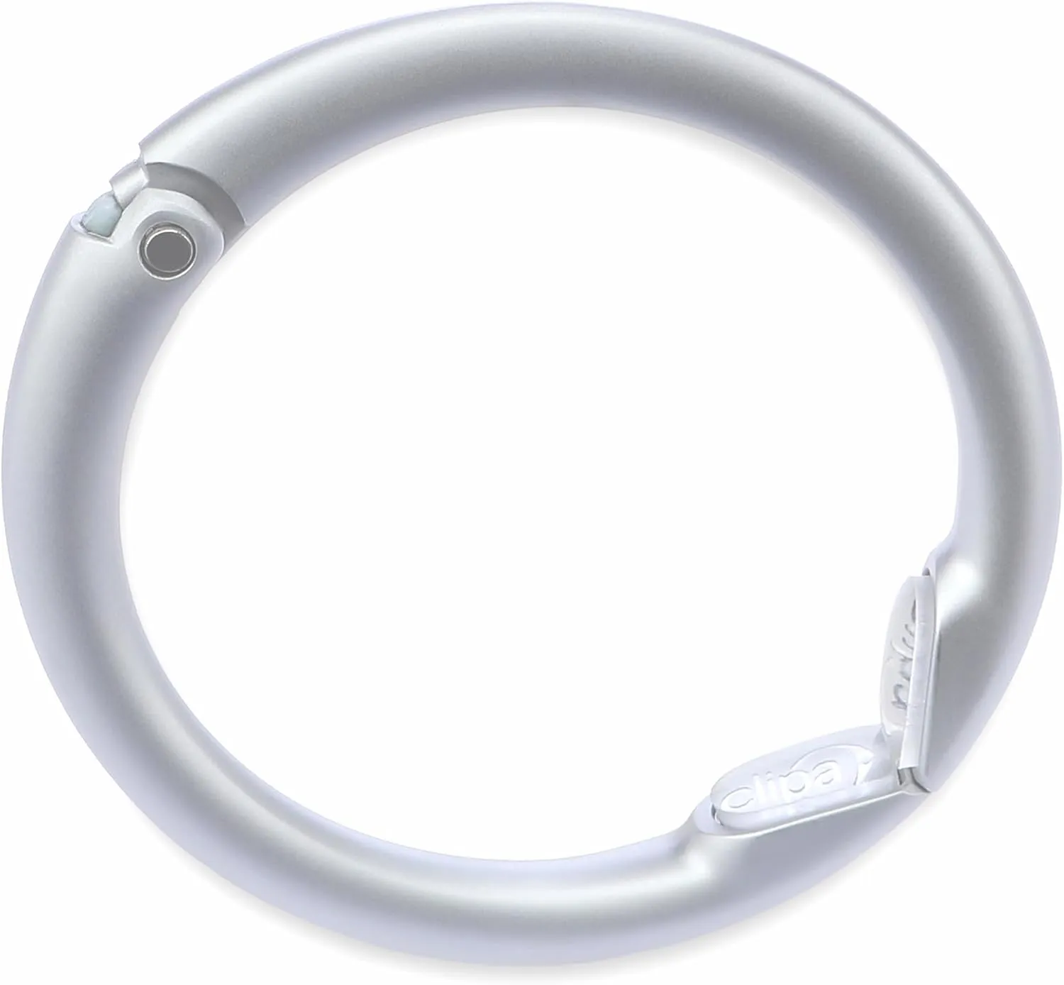Clipa Bag Hanger - The Ring That Opens Into a Hook, Closes Automatically | Hangs Almost Anywhere in Just 1/2" of Space | Holds 33 lbs Yet Weighs Only 1.6 oz | 8 Styles | 3 yr Warranty