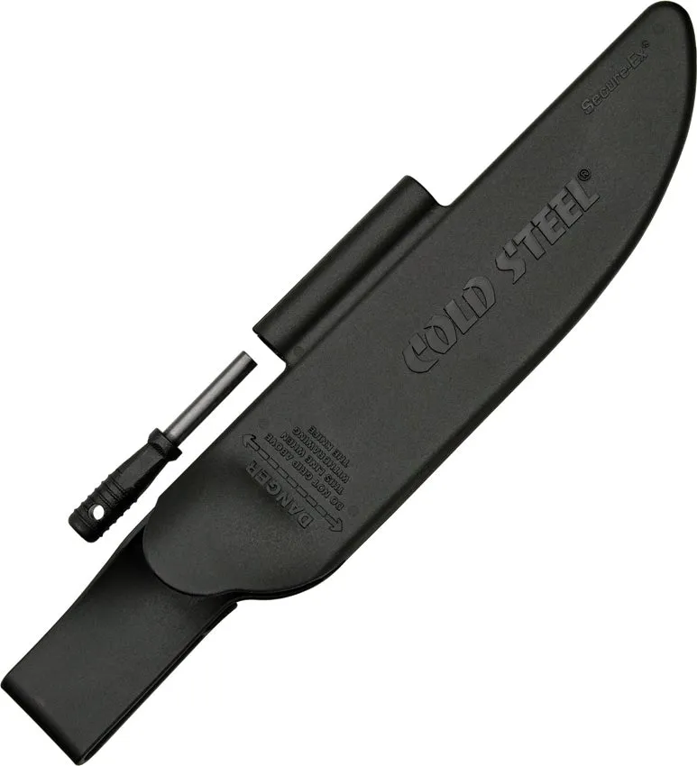 Cold Steel Bushman 7" SK-5 Fixed Blade Knife w/ Fire starter and Secure-Ex Sheath 95BUSK