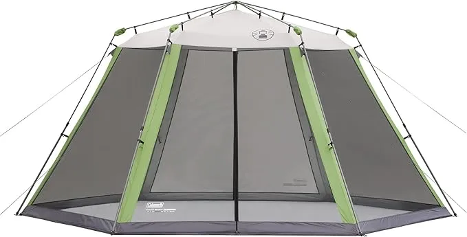Coleman Skylodge Screened Canopy Tent with Instant Setup, 10x10/15x13ft Portable Screen Shelter with 1-Minute Setup for Bug-Free Lounging, Great for Picnic, Yard, Beach, Park, Camping, & More