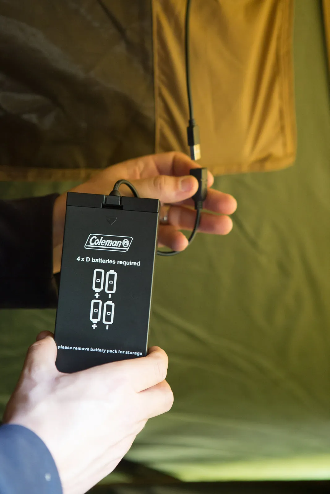 COLEMAN Tent Northstar Instant Up 4 Person Lightd Darkroom