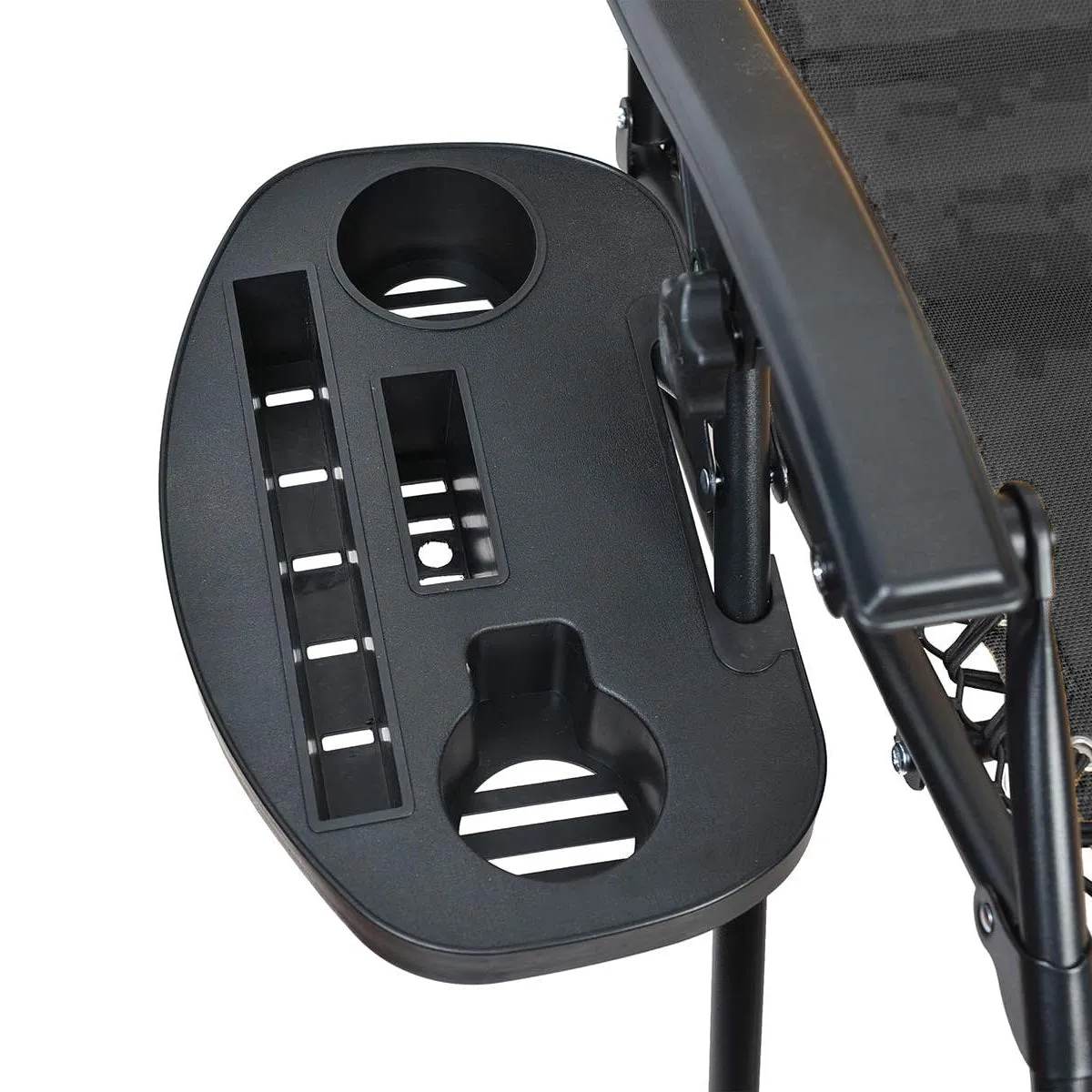 Cool Black Self-produced Nap Folding Recliner Office Lunch Beach Chair
