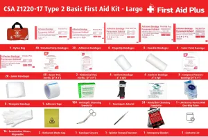 CSA First Aid Kit, Type 2 Basic - Large (51-100 Workers)