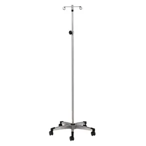 Customer-endorsed Steel, Bargain price Pole, Stainless Clinton, IV Hook 5-Leg