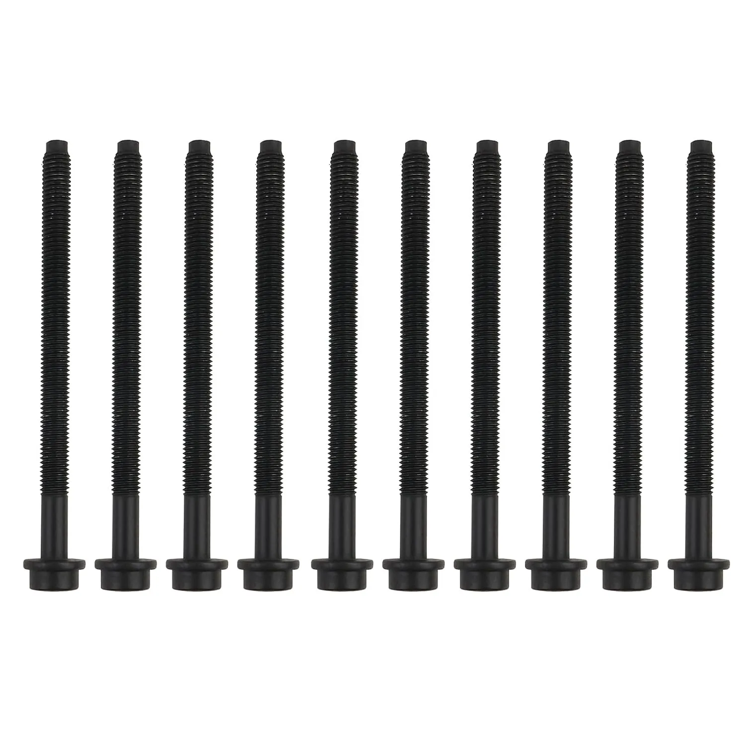Cylinder Head Bolt Kit Compatible with Ford Fusion Escape Fiesta 1.5L 1.6L L4 16V DOHC 1499cc 2011-2020 Replace HBK4312 ES72797