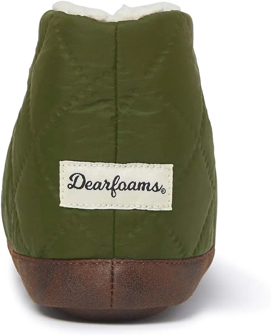 Dearfoams Men's Heritage Warm Up Bootie