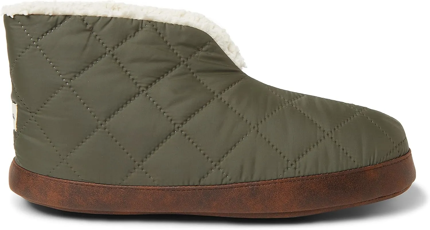 Dearfoams Men's Heritage Warm Up Bootie