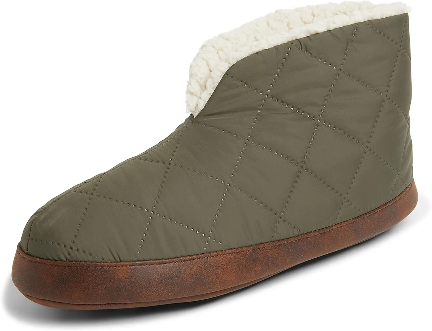 Dearfoams Men's Heritage Warm Up Bootie