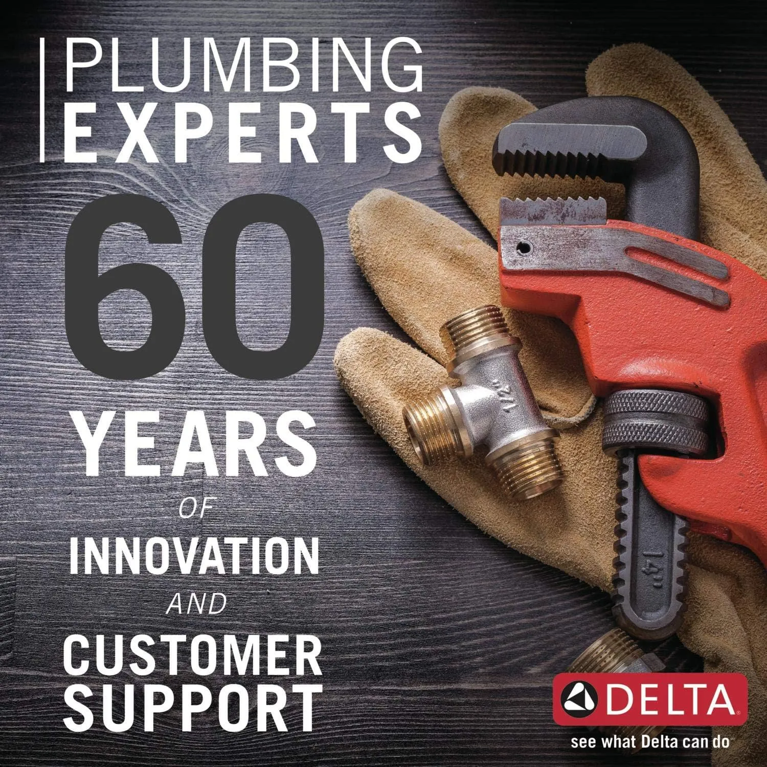 Delta T14469-PP Modern Monitor 14 Series Tub and Shower Trim Package with 1.75GPM Single Function Shower Head - Less Rough-In - Chrome