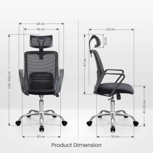Desky Mesh Chair: Breathable Comfort Meets Modern Design