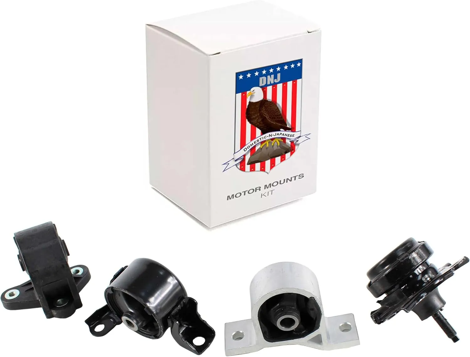 DNJ MMK1029 Motor Mount Kit For 2001-2005 Honda Civic 1.7L