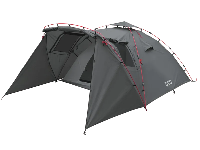 DoD Rider's Tandem 4 person Tent - Grey