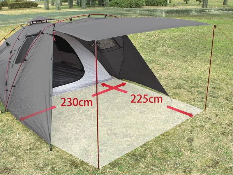 DoD Rider's Tandem 4 person Tent - Grey