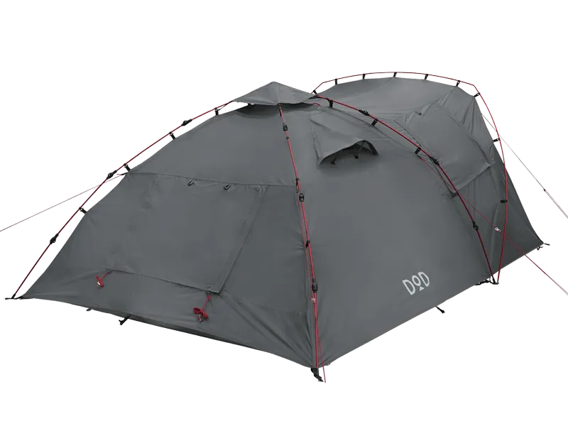 DoD Rider's Tandem 4 person Tent - Grey