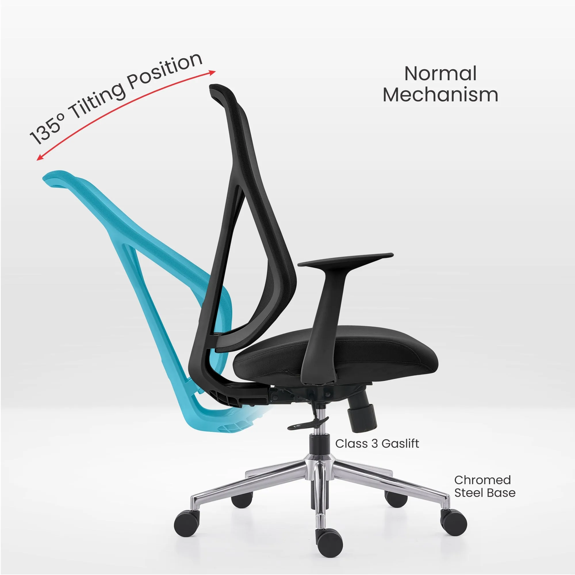 Donvale Ergonomic Chair: Work in Comfort and Style