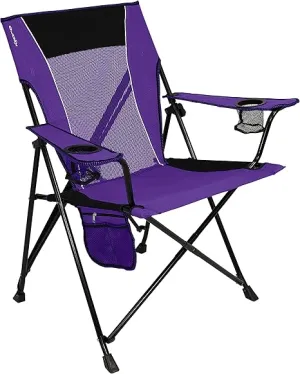 Dual Lock Portable Camping Chairs with Versatile Folding Chair
