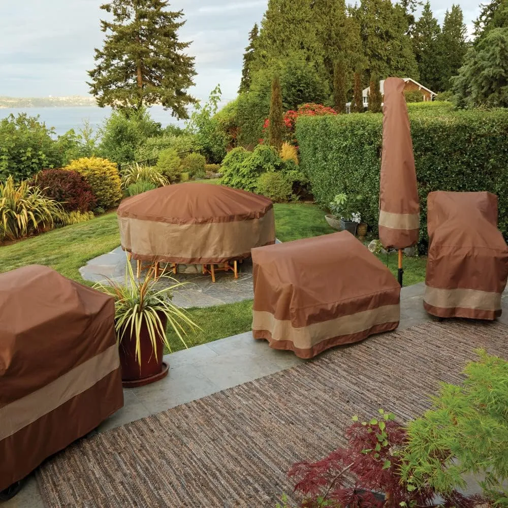 Duck Covers Ultimate Waterproof 86 Inch Patio Chaise Lounge Chair Cover, Patio Furniture Covers