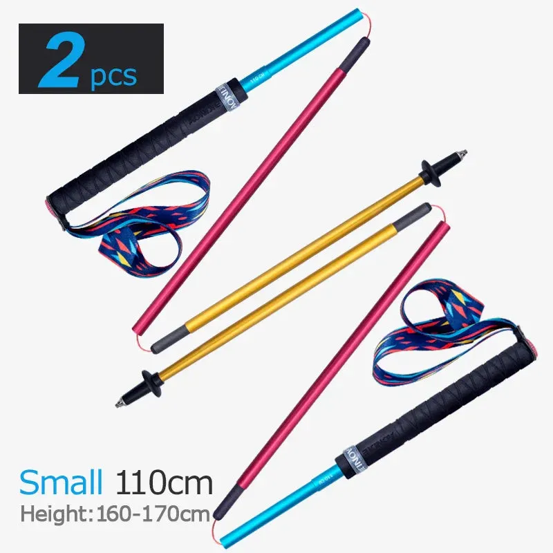 E4201 Lightweight Carbon Fiber Trekking Pole for Hiking & Running