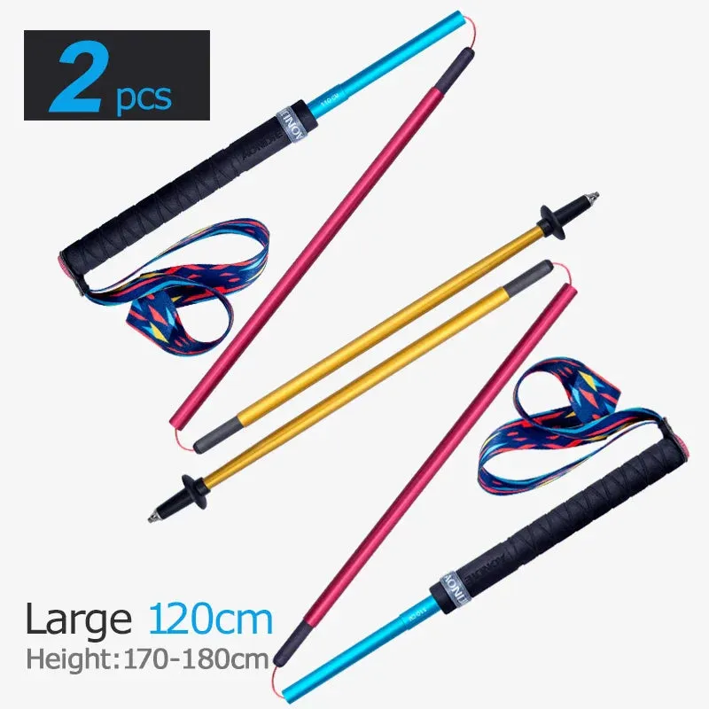 E4201 Lightweight Carbon Fiber Trekking Pole for Hiking & Running
