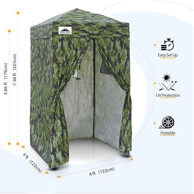 EAGLE PEAK Pop up Changing Room