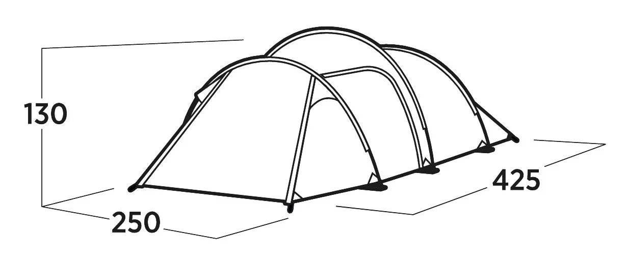 Easy Camp Hemsedal 4 Tent 2025
