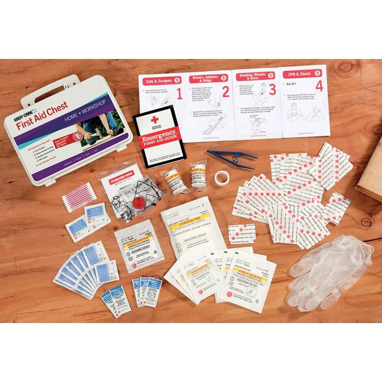 EASY CARE FIRST AID KITS HOME   WORKSHOP